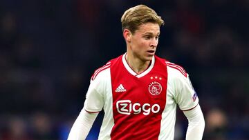 Frenkie de Jong, jugador del Ajax y próximo jugador del Barcelona