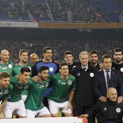 Euskadi-Córcega: 8 del Athletic,
6 de la Real y 4 del Eibar