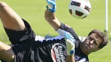 <b>EL DUEÑO DE LA PORTERÍA. </b>Aranzubía ha sido las dos últimas temporadas un baluarte bajo palos y reaparecerá ante Osasuna tras su larga lesión de hombro.