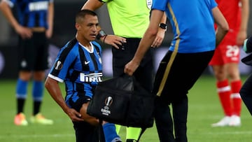 El conjunto italiano informó el problema físico que afectó al nacional ante el Bayer Leverkusen. Aún no se sabe si estará disponible ante el Shakhtar.