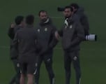 Primer minuto de su entrenamiento y Arbeloa deja claro la enorme diferencia respecto a Xabi