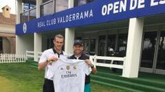 Gareth Bale, junto a Sergio García en Sotogrande.