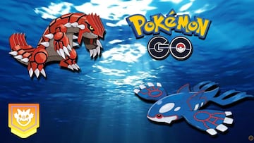 Kyogre y Groudon en Pokémon GO