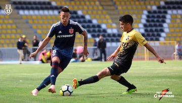 La primera formación de Kudelka para la U versión 2019