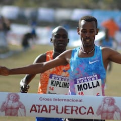 El etíope Getaneh Molla ganó a los favoritos en Atapuerca