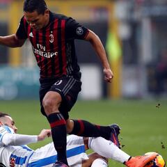 Montella: "Bacca siempre debe hacer goles, es su trabajo"