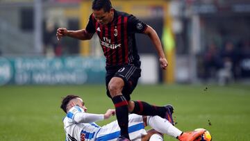 Carlos Bacca, delantero colombiano.