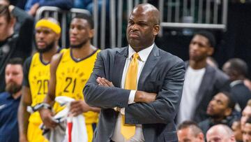 Nate McMillan, entrenador de los Indiana Pacers.