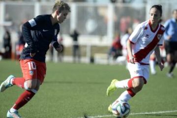 Las mejores imágenes del derbi Rayo-Atlético Féminas