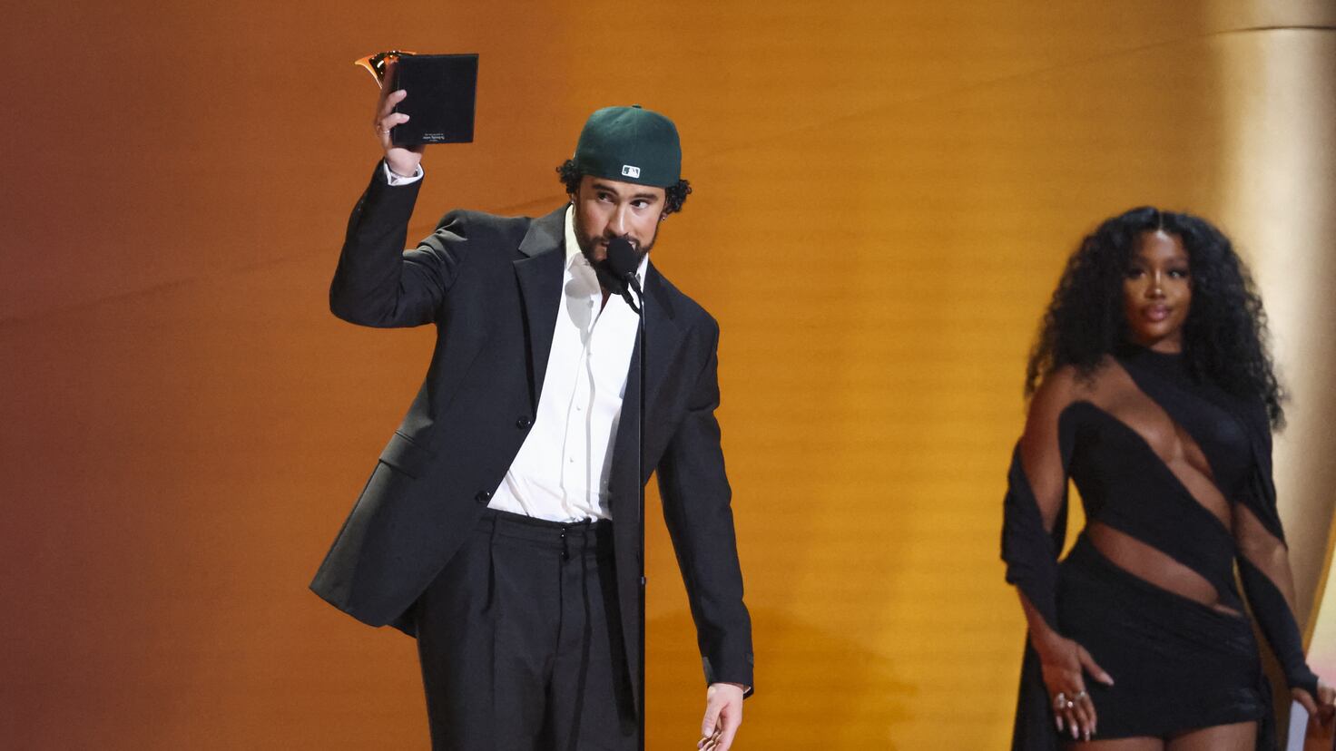 50 Cent slams Grammys for closed captioning fail during Bad Bunny ...