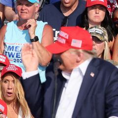 Incredible photo shows bullet flying past Donald Trump’s head during assassination attempt