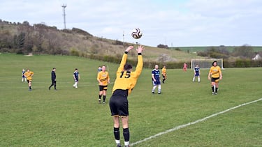 Imagen de un partido amateur.