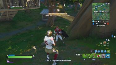 Fortnite se actualiza con un modo de juego con skins de la NFL
