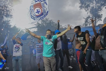 El empate entre América y Cruz Azul en imágenes