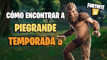 Fortnite Temporada 5: cómo encontrar Piegrande, el personaje 38