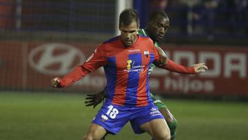 Alejandro Ortuño, jugador del Extremadura