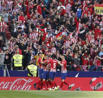 Atlético de Madrid 1-0 Leganés | Saúl falló el penalti pero aprovechó el rechace para meter el balón en la portería. Lunin adivinó el lanzamiento, detuvo el esférico con las piernas.