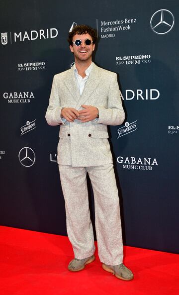 Aldo Comas durante la gran fiesta de la 81? edicin de Mercedes-Benz Fashion Week Madrid que se celebra en ?Gabana Music Club y Jimmys Restaurant.
 
 
  