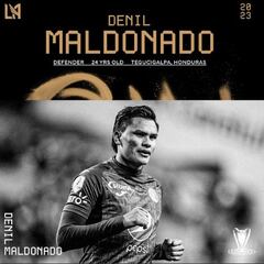 LAFC hace oficial el fichaje del defensor hondureño Denil Maldonado