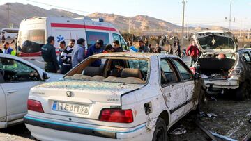 Officials are calling an attack on Kerman a terrorist act as 103 people were killed and 141 injured after two blasts struck near Qasem Soleimani’s burial.