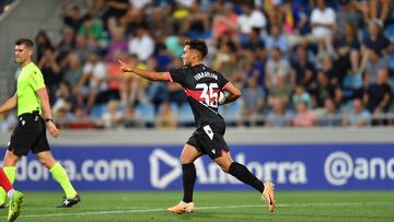 Ayll¨®n hizo su primer gol con el FC Cartagena en Andorra.