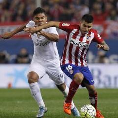 Correa y Jackson Martínez se acreditaron ante el Real Madrid