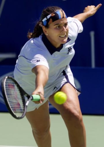 Conchita Martinez en el Open de Australia en 2001.