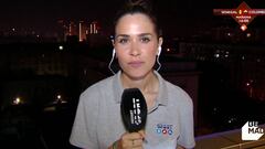 Mar&iacute;a G&oacute;mez denuncia el acoso que sufren las periodistas en el Mundial 