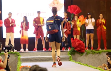 El Centro Cultural de San Marcos fue el lugar elegido para  presentar la vestimenta del equipo español olímpico.