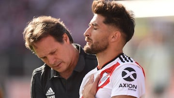 Casco será operado, pero River no irá en busca de refuerzos