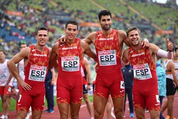 Manuel Guijarro, Lucas Búa, Samuel García y Óscar Husillos.