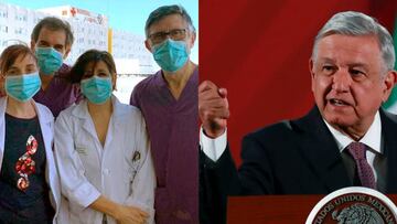 AMLO pide a médicos jubilados que se unan a hospitales