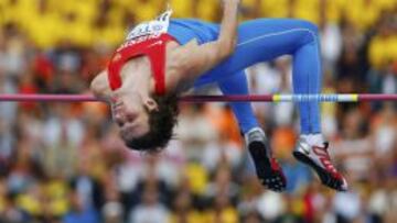 Ivan Ukhov, el ruso campe&oacute;n ol&iacute;mpico en salto de altura. 