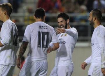 Isco celebrando un gol