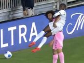 Falcón se hizo viral por esto en Inter Miami: ¡igual que en Colo Colo!