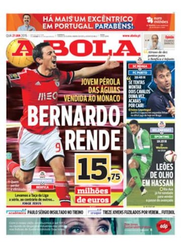 Portadas de la prensa deportiva