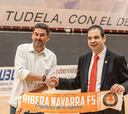 La leyenda Daniel Ibañes, nuevo entrenador del ATP Iluminación Ribera Navarra
