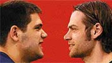 Reyes y Oberto, frente a frente.