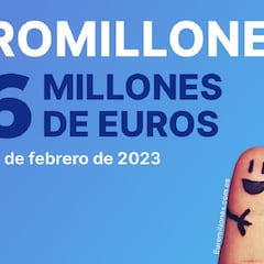Euromillones: comprobar los resultados del sorteo de hoy, martes 7 de febrero