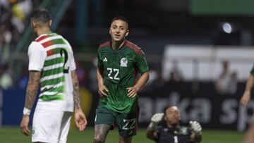 during the game Surinam vs Mexico National Team (Mexican National Team), corresponding to Group A of League A of the CONCACAF Nations League 2022-2023, at Dr. Ir. Franklin Essed Stadium, on March 23, 2023.
<br><br>
durante el partido Surinam vs Mexico (Seleccion Nacional Mexicana), correspondiente al Grupo A de la Liga A de la Liga de Naciones CONCACAF 2022-2023, en el Estadio Dr. Ir. Franklin Essed, el 23 de Marzo de 2023.
