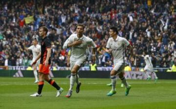 Cristiano Ronaldo marcó el 1-0 de cabeza.