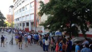 Agotadas las entradas visitantes para el Málaga-Sevilla