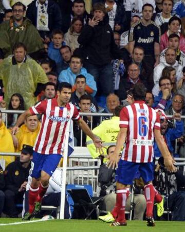 Diego Costa marcó el primer gol del partido. 0-1.