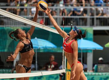  Mariia Bocharova de Rusia y Claudia Scampoli  de Italia.