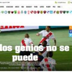 La prensa ensalza al Barça:
"River perdió contra la Play"
