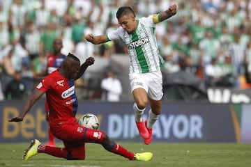 Atlético Nacional y Deportivo Independiente Medellín se enfrentaron en el clásico de Medellín en el estadio Atanasio Girardot en la fecha 7 de Liga BetPlay.