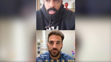 Las palabras de Henry a Wenger la primera vez que vio a Cesc