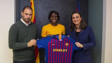 Oficial: Assisat Oshoala, nueva jugadora del Bar?a Femenino