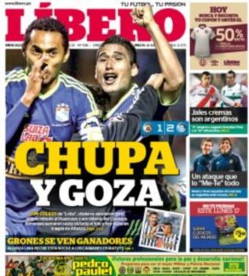 Portadas de la prensa deportiva