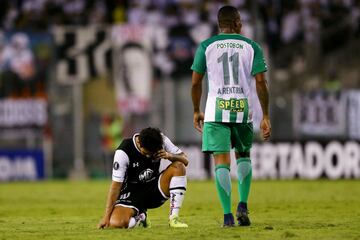 Un gol de Vladimir Hernández dio el triunfo a Atlético Nacional ante Colo Colo en el debut en la Copa Libertadores 2018. Delfín, el próximo rival del verde.